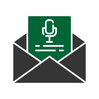 Voice Email Creative Icons Desig