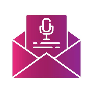 Voice Email Creative Icons Desig