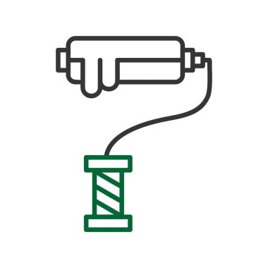 Paint Roller Creative Icons Desig