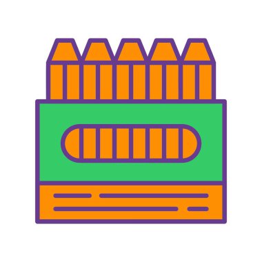 Crayons Creative Icons Desig