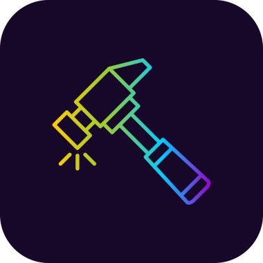 Hammer Creative Icons Desig