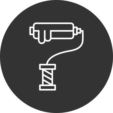 Paint Roller Creative Icons Desig