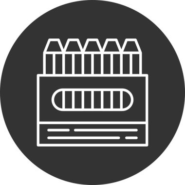 Crayons Creative Icons Desig