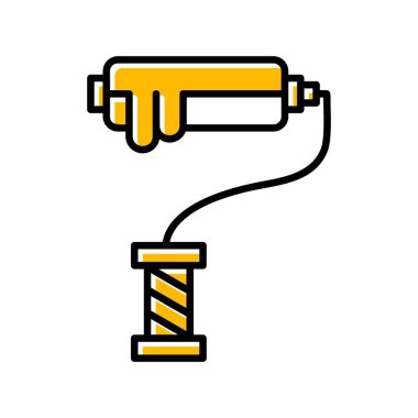 Paint Roller Creative Icons Desig