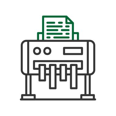 Paper Shredder Creative Icons Desig