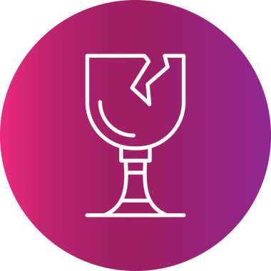 Broken Glass Creative Icons Desig