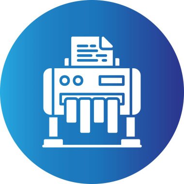 Paper Shredder Creative Icons Desig