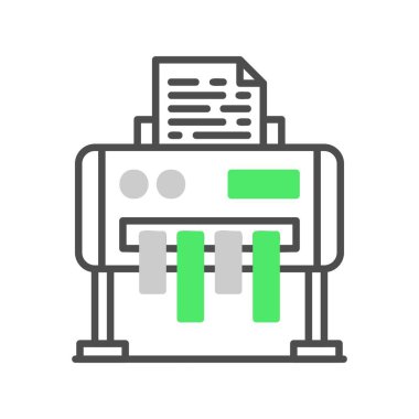 Paper Shredder Creative Icons Desig
