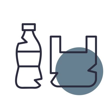  Waste Plastic Creative Icons Desig