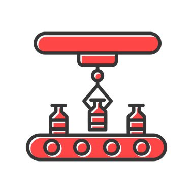 Conveyor Belt Creative Icons Desig