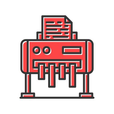Paper Shredder Creative Icons Desig