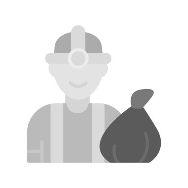 Trash Collector Creative Icons Desig