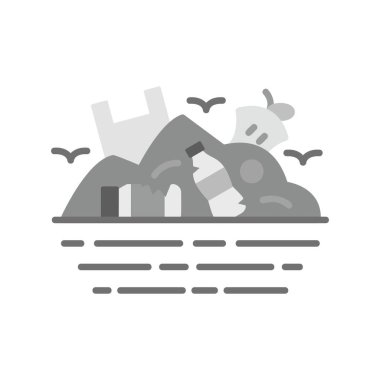 Landfill Creative Icons Desig