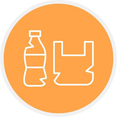  Waste Plastic Creative Icons Desig