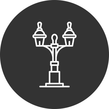  Street Lamp Creative Icons Desig