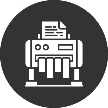 Paper Shredder Creative Icons Desig