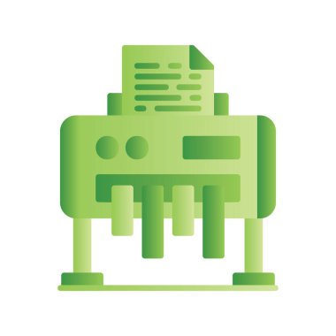 Paper Shredder Creative Icons Desig
