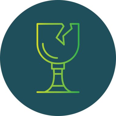 Broken Glass Creative Icons Desig