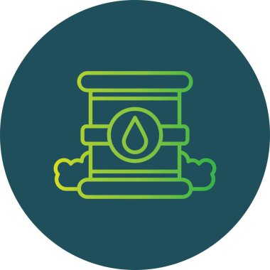 Waste Oil Creative Icons Desig