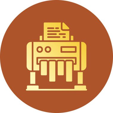 Paper Shredder Creative Icons Desig