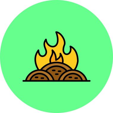 Incineration Creative Icons Desig