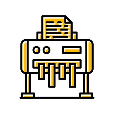 Paper Shredder Creative Icons Desig