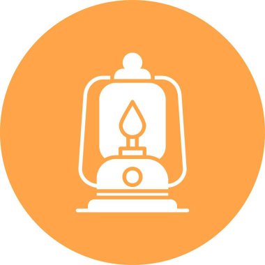 Oil Lamp Creative Icons Desig