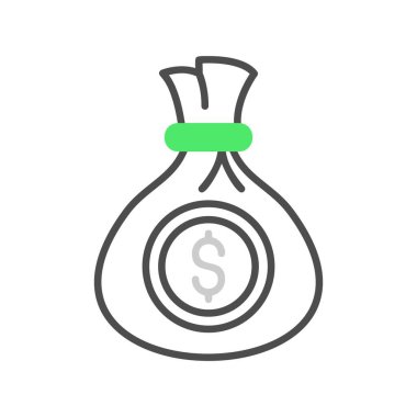  Money Bag Creative Icons Desig