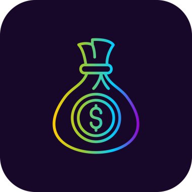  Money Bag Creative Icons Desig