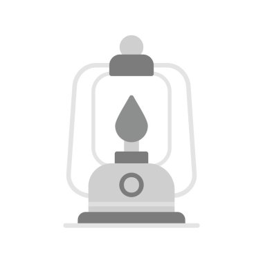 Oil Lamp Creative Icons Desig