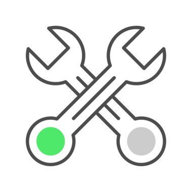 Key Mechanic Creative Icons Desig