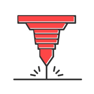  Water Cutting Machine Creative Icons Desig