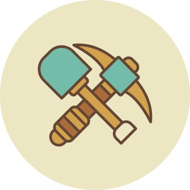 Material Mining Creative Icons Desig