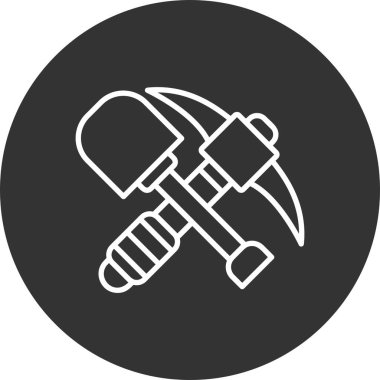 Material Mining Creative Icons Desig