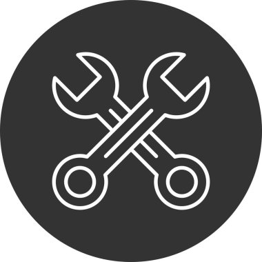 Key Mechanic Creative Icons Desig