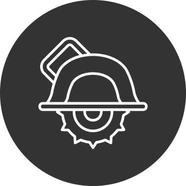 Circular Saw Creative Icons Desig