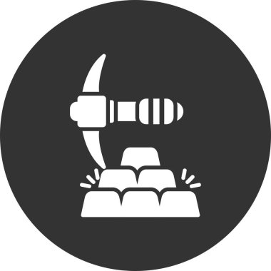 Gold Mine Creative Icons Design