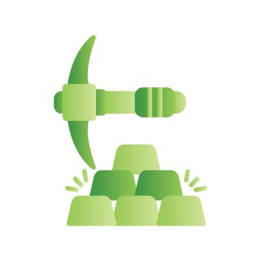 Gold Mine Creative Icons Design