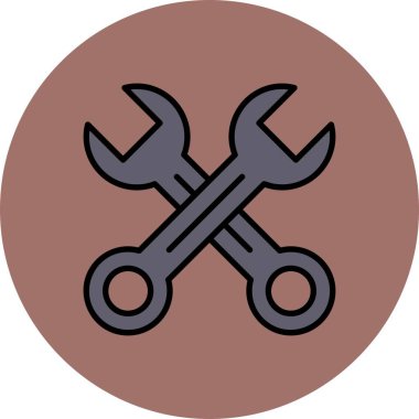 Key Mechanic Creative Icons Desig