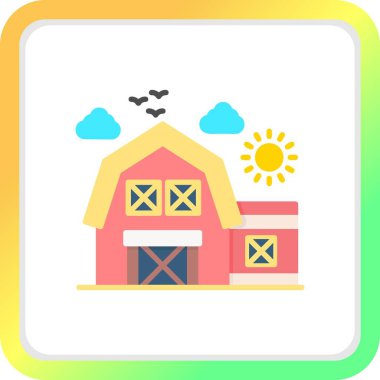  Barn Creative Icons Desig