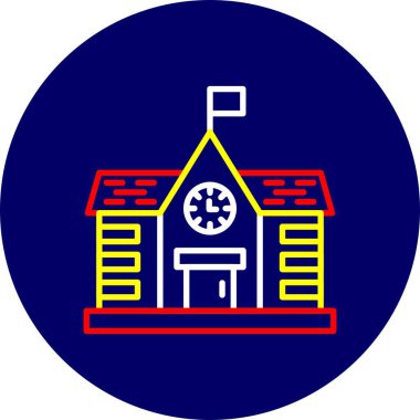 School Creative Icons Desig