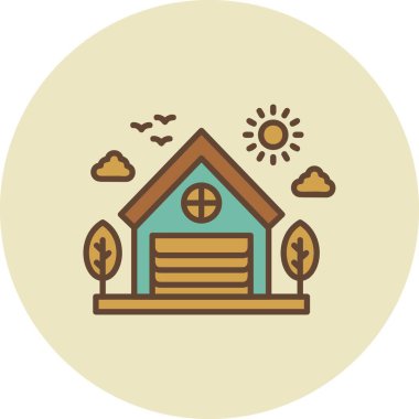 Warehouse Creative Icons Desig