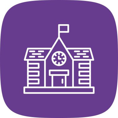 School Creative Icons Desig