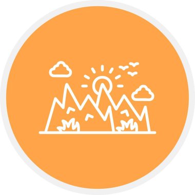 Mountain Creative Icons Desig