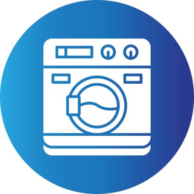 Washing Machine Creative Icons Desig