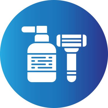 Shaving Creative Icons Desig