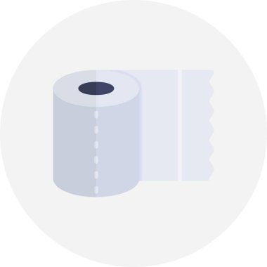 Tissue Roll Creative Icons Desig