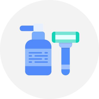 Shaving Creative Icons Desig