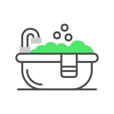 Bathtub Creative Icons Desig