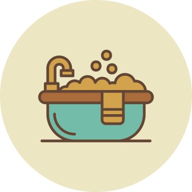 Bathtub Creative Icons Desig